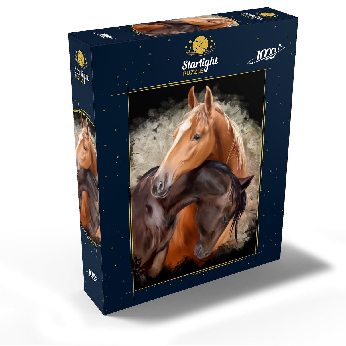 MyPuzzle Horse Hug - Premium 1000 Piece Jigsaw Puzzle - Made in USA MyPuzzle.com