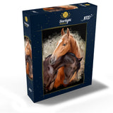 MyPuzzle Horse Hug - Premium 1000 Piece Jigsaw Puzzle - Made in USA MyPuzzle.com
