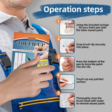 XTIIEED Fillable Touch Up Paint Pen, Refillable Paint Brush Pens, Touch up paint pens for walls - Wood Floors, Windows, Furniture, Kitchen Cabinet, Suitable for Any Repair(3 Pack) XTIIEED