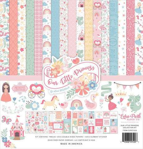 Echo Park Paper Our Little Princess Collection Kit Echo Park Paper