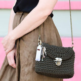 Hicarer 20 Pieces Sublimation Lipstick Holder Keychain Bulk Blank Lipstick Neoprene Clip-on Sleeve Travel Key Ring Holder Hicarer