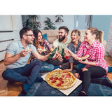 Royal Gourmet KSF1507 2 Piece Pizza Stone Set for Grill and Oven, 15 Inch Rectangular Pizza Stone and Pizza Peel, Baking Accessories Royal Gourmet