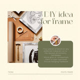 TWING 8x10 Rustic Picture Frames Set of 6 Distressed White Composite Wood Farmhouse Photo Collage Frame For Wall Decor Gallery Wall Frame Set Mounting or Table display, Ideal Valentine Gifts for TWING