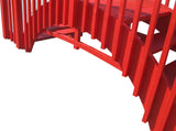 SamsGazebos Imperial Japanese Wood Garden Bridge 8 ft SamsGazebos