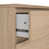 Tvilum Scottsdale 3 Drawer Chest in Jackson Hickory Tvilum