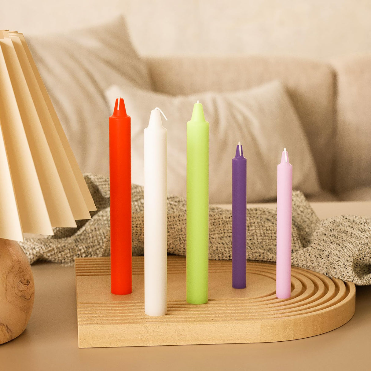 2 Pack Stick Pillar Candle Mold - Resin Casting Molds Resin Making Molds Silicone Mold for Candle ESEDAGE