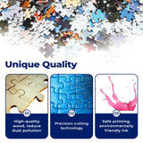 1000 Pieces Puzzles for Adult Wooden Jigsaw Puzzle 1000 Piece Puzzle Adult Children Elderly Puzzle Flower Eiffel Tower Paris Bridge Puzzle Gift for Mom Dad Family Friend Home Decor Wall Art 29.5x20IN najiaxiaowu