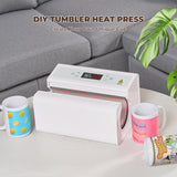 CURECURE Auto Tumbler Heat Press Machine, Fast and Evenly Heat-up, Adjust Temperature and Time, Auto Shut-Off, Mug Heat Press Use for 11-30oz Sublimation Tumblers, Mugs, Water Bottle, Glasses CURECURE