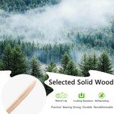 QUTWOB 42" Wood Ceiling Fans with Lights and Remote Control,Indoor Outdoor 3 Blades Wooden Ceiling Fan for Garage,Patio,Living Rooms,Bedrooms,Offices,Farmhouse(Nickel+Raw wood) QUTWOB