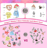 Girls Charm Bracelet Making Kit - Unicorn Jewelry Supplies Make Set DIY Art Craft Set Charm Bracelets Kits Creative Birthday Gifts for Kids Age 6 7 8 9 10 11 12 Year Old Girl Little Children Girl Toys COO&KOO