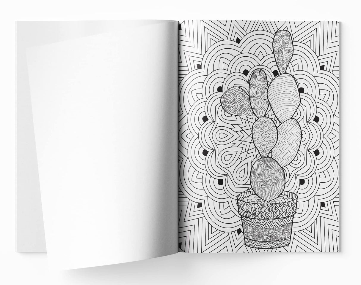 Nature Garden: Coloring Book For Adults WoodArtSupply