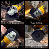Cordless Angle Grinder for Dewalt 20V MAX Battery, Angle Grinder with 11000 RPM Brushless Motor, 3 Variable Speeds Grinders for Cutting, Griding, Polishing.(Tool Only) Starmingstm
