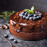 HIWARE 8-Inch Round Cake Pan Set of 3, Nonstick Baking Cake Pans with 90 Pieces Parchment Paper, Dishwasher Safe HIWARE