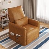 Power Recliner Chair for Adults, Modern Electric Reclining Sofa Chair with Lumbar Support for Living Room, Bedroom JFHID