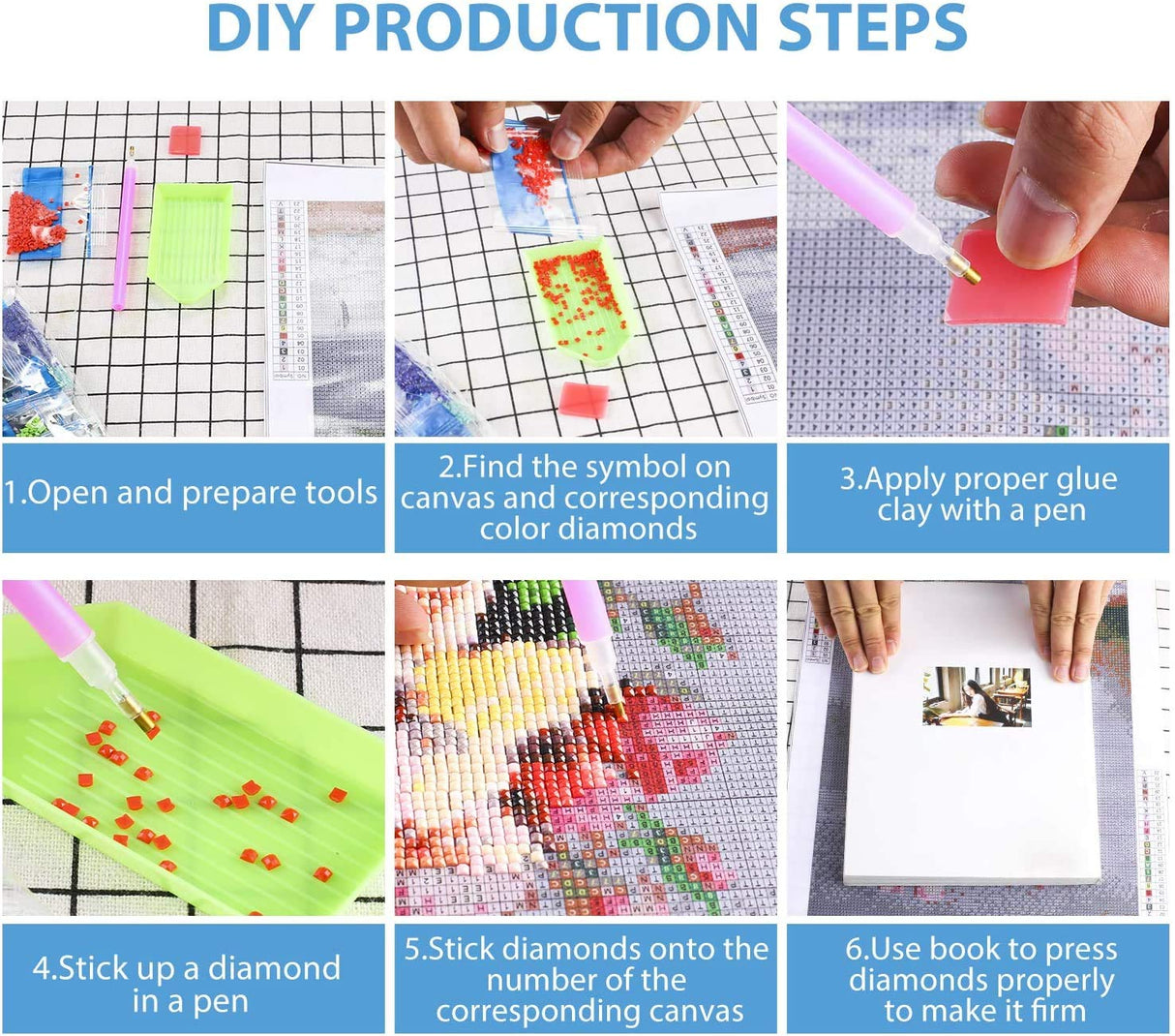 DIY 5D Full Drill Sea Cruise Square Diamond Art Painting by Number Kits for Adults and Crystal Rhinestone Cross Stitch Ocean Landscape Pictures for Wall Decoration (40x30CM/16x12IN) WoodArtSupply