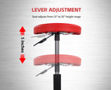 MaxWorks 80771 Pneumatic Roller Seat/Creeper with Adjustable Height - 300 lb Capacity MaxWorks