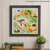 Pintoo Jigsaw Puzzles 900 Piece for Adults - Issiki Toaki - Warm Flower Viewing Beautiful Plastic Puzzle for Home Decor Zero Dust Easy Storage [H3628] Pintoo