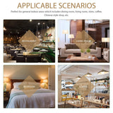 DOITOOL 2Pcs Rattan Drum Lamp Shade Replacement E27/E14 Chandelier Lampshade Natural Woven Cylinder Light Cover Table Lamp Cover for Chandeliers Floor Table Lamps DOITOOL