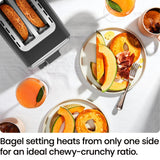 Chefman 2 Slice Toaster, 7 Shade Settings, Small Toaster 2 Slice with Removable Crumb Tray, Thick Bread Toaster and Bagel Toaster, Defrost, Cancel, Perfect for Toaster Pastries – Black Chefman