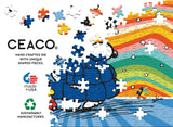 Ceaco - Peanuts - Puffer Coat - 500 Piece Jigsaw Puzzle – Oversized Pieces – Easy to Hold – EZ Hold Ceaco