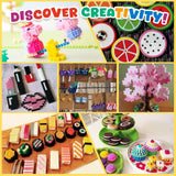 FUNZBO 23000+ 5mm Fuse Beads Kit - 23 Colors Refill Set with 3 Pegboards and 6 Patterns, Beads Crafts for Kids, Arts and Crafts Project, Toys Gifts for Girls and Boys Aged 5+ Years Old Gifts FUNZBO