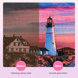 GHHKUD Jigsaw Puzzle Glue,450ML Puzzle Glue Clear with Applicator Brushes for Puzzle Paper Wood, Replace Puzzle Saver Sealer for Over Thousands Pieces of Puzzle Glue Sheets Accessories Tools (Pink) GHHKUD