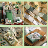 YagCu Aesthetic Scrapbook Kit, Junk Journal Scrapbooking Supplies, Vintage Journaling Set Bullet Journals Material, Large Collection for Teen Girls Women Adults Beginners, Arts Craft Ephemera YagCu