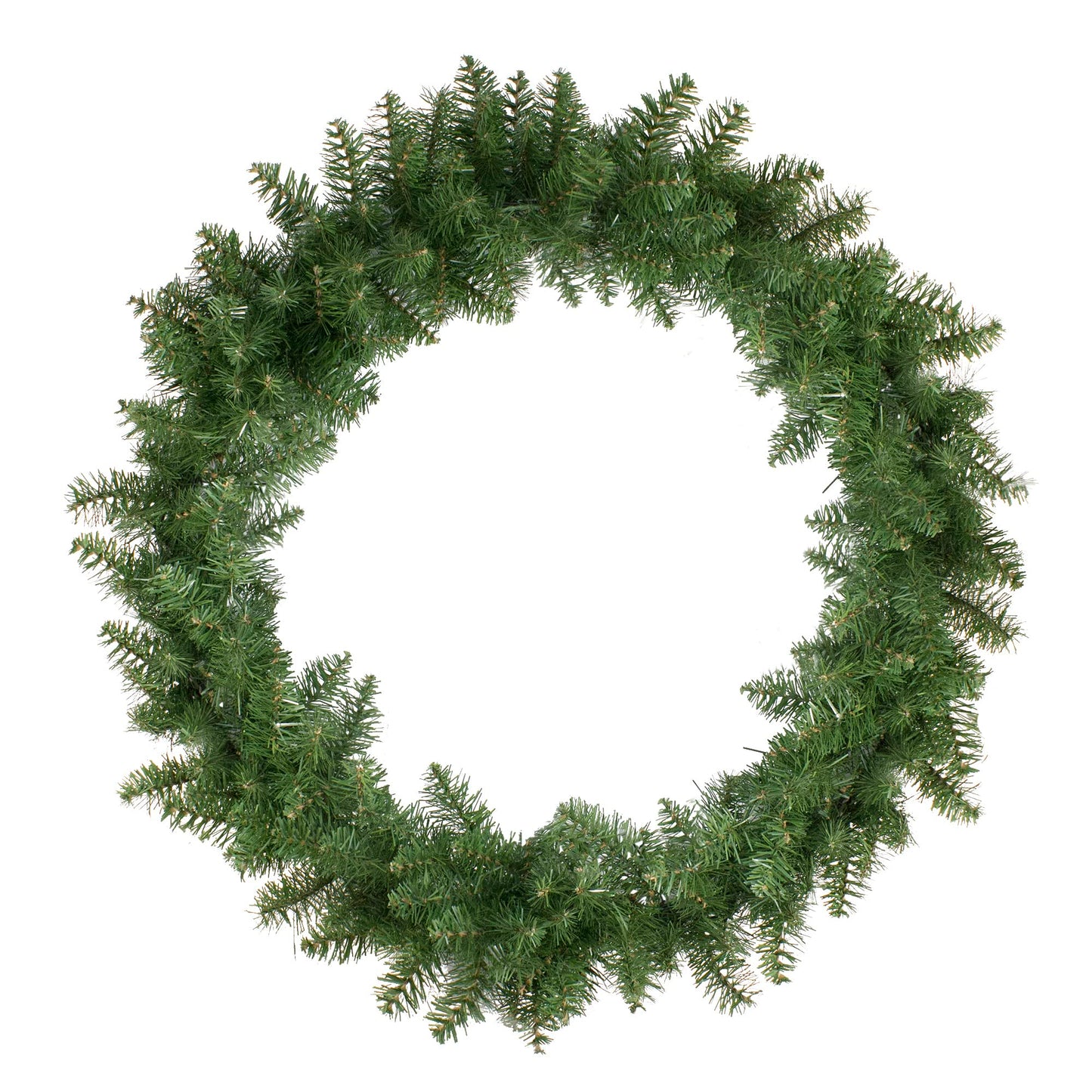 Northlight 36" Buffalo Fir Artificial Christmas Wreath - Unlit