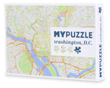GeoToys Metropuzzle, Washington, D.C. Jigsaw Puzzles 1000 Pieces, Detailed Map Geography Puzzle, Challenging Adult Puzzle, Fun Puzzles for Adults, Family Puzzles, US City Puzzle Map Poster Included Geotoys