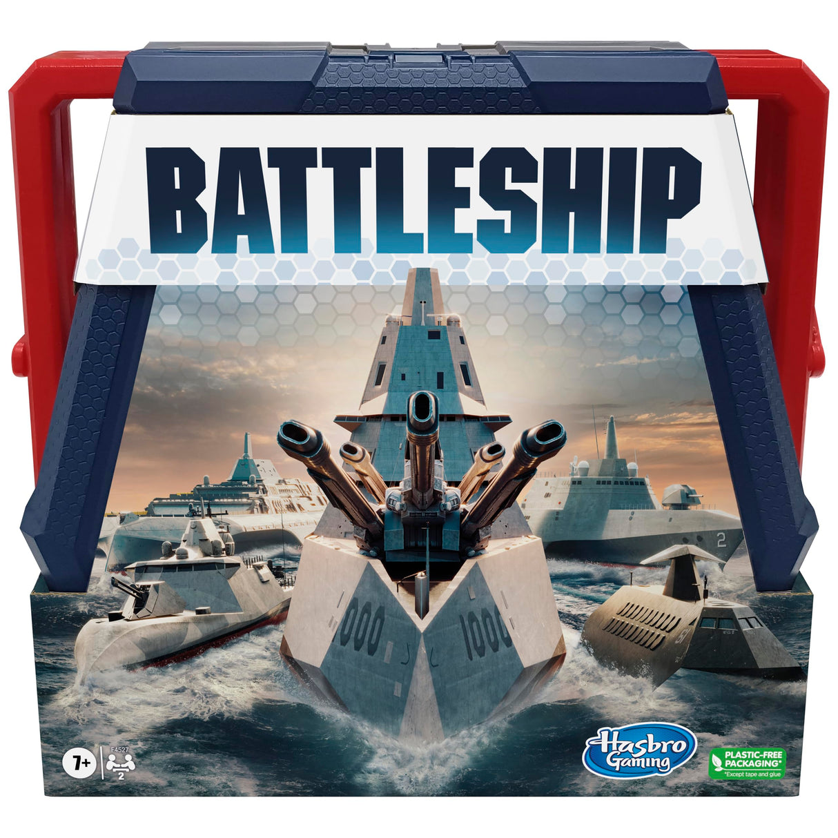 Battleship Classic Board Game | Strategy Games for Kids and Adults | Ages 7+ | 2 Players | Fun Kids Games | Family Games Hasbro Gaming