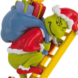 Hallmark Dr. Seuss's How The Grinch Stole Christmas! Grinch on Ladder Christmas Ornament, Christmas Movie Gifts Hallmark