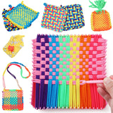 FUNBUD Weaving Loom Kit for Kids - Birthday Gifts for Girls Ages 6-12, DIY Craft Kit for Making Potholders, Arts and Crafts Toys for Girls 6-8, 8-12 Funbud
