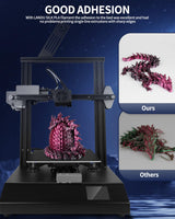 LANDU Silk Dual Color PLA Filament 1.75mm 1KG, 3D Printer Filament Dimensional Accuracy +/- 0.02mm, Coextrusion Filament PLA Shiny Filament Fits for Most FDM 3D Printers,1KG Spool (2.2lbs) Red Black LANDU