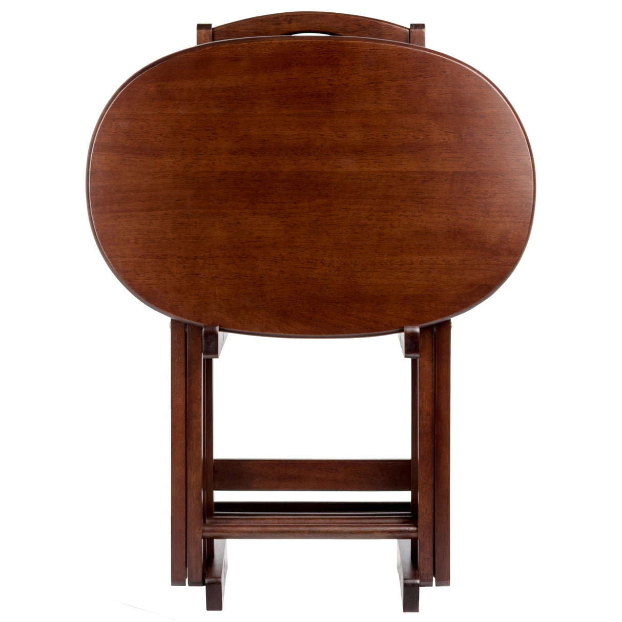 Winsome Nathan 5-PC Set Cappuccino Snack Table 23.7x15.83x25.51 Winsome