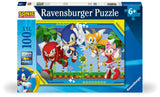 Ravensburger Sonic The Hedgehog 100 Piece XXL Jigsaw Puzzle for Kids - Screen-Free Activity Boosts Concentration and Focus Ravensburger