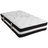 EMMA + OLIVER Astor 12 Inch CertiPUR-US Certified Hybrid Pocket Spring Mattress, Twin Mattress in a Box EMMA + OLIVER