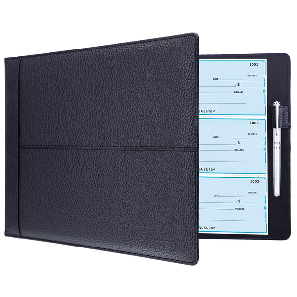Antner 7 Ring Business Checkbook Binder for Business Checks, 600 Check ...