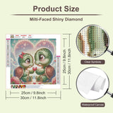 Anuver Full Drill Diamond Art Turtle Kits for Beginner, Love DIY Diamond Painting Kits for Home Wall Decor, 12x12 Inch, Diamond Painting Kits for Adults Anuver