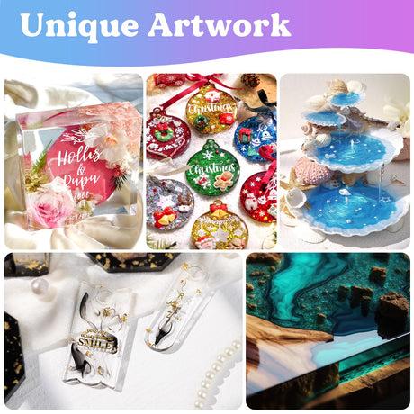 LET'S RESIN 1 Gallon Epoxy Resin Kit with Black Epoxy Resin Pigment Paste,100ml High Concentrated Epoxy Resin Color Pigment for Resin Art LET'S RESIN