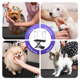 Flying Pig Ultimate Heavy Duty Dog Grooming Table – Hydraulic Lift, Adjustable Height, Non-Slip Surface, Professional Dog & Cat Grooming Arm, Stable & Safe Design for Home and Salon Use -Black Flying Pig Grooming