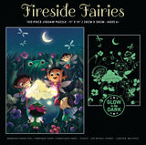 Ceaco - Glow in The Dark - Fireside Fairies - 100 Piece Jigsaw Puzzle Ceaco