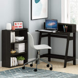 Furinno Pasir 3-Tier Open Shelf Bookcase, Espresso Furinno