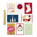 Hallmark Assorted Boxed Christmas Cards Set (Pack of 24 Handmade Holiday Cards with Envelopes) (1XPX1975) Hallmark