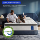KOULABR Z Queen Mattress,14 Inch Size Mattresses in a Box,Memory Foam Hybrid Mattress, Individual Pocket Spring for Motion Isolation &Zoned Support & Pressure Relief,Medium Firm (Queen, 14, Inches) KOULABR Z