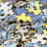 3000 Piece Jigsaw Puzzle, The Starry Night by Van Gogh Jigsaw Puzzles for Adult Reduced Pressure Toy Gift - Learning and Education Toys Gift for Adult Puzzles(45.3 x 32.3 inch) wifreo