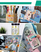 Colemoly Sublimation Sticker Paper-30 Sheets Glossy White Waterproof Stickers for Sublimation Inkjet Printer and Ink 8.5x11 Letter Heat Transfer Paper for Smooth Solid Surfaces Colemoly