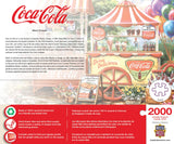 MasterPieces 2000 Piece Jigsaw Puzzle for Adults and Families - Coca-Cola Stand - 39"x27" Masterpieces