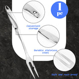 HANSGO Stainless Steel Meat Fork, Two-Prong Fork 15inch Carving Fork for Cooking Kitchen Carving Serving BBQ HANSGO