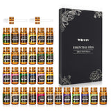 Essential Oils Set -Essential Oils - 100% Natural Essential Oils-Perfect for Diffuser, Humidifier,Aromatherapy, Massage,Skin & Hair Care,30x5 ml(0.17fl.oz Wtrcsv