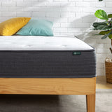 ZINUS 8 Inch Comfort Essential Pocket Spring Hybrid Mattress, Queen, Pressure Relieving Support, CertiPUR-US Certified, Mattress in A Box Zinus